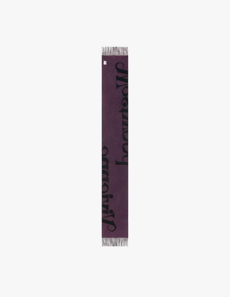 rinascente Vivienne Westwood Double-face logo scarf