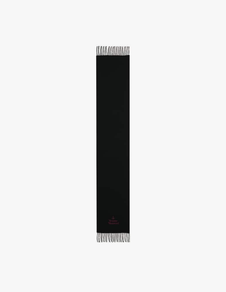 Vivienne Westwood Sciarpa con logo ricamato 180x30 - immagine 1 Vivienne Westwood Sciarpa con logo ricamato 180x30 - immagine 1