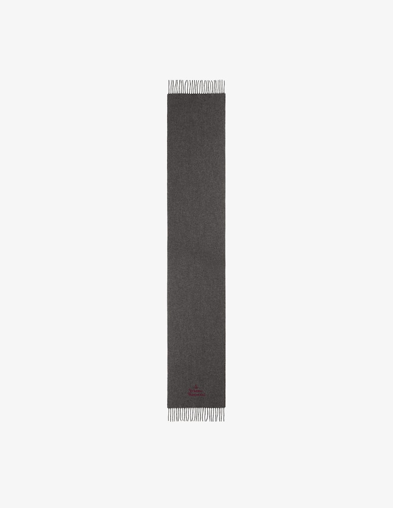 Vivienne Westwood Embroidered logo scarf - picture 1 Vivienne Westwood Embroidered logo scarf - picture 1