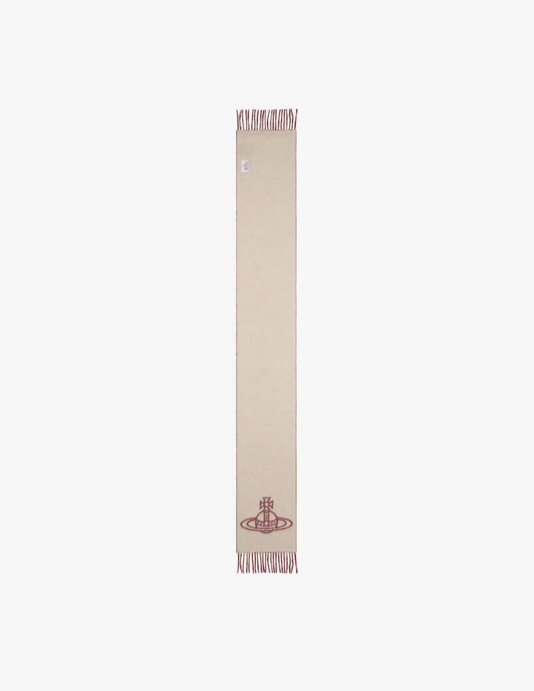 rinascente Vivienne Westwood Sciarpa double face con frange 180x25