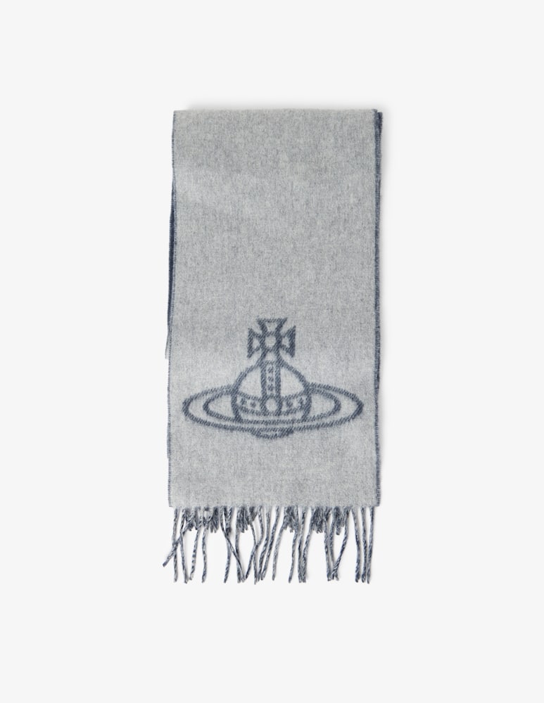 rinascente Vivienne Westwood Double-face logo scarf
