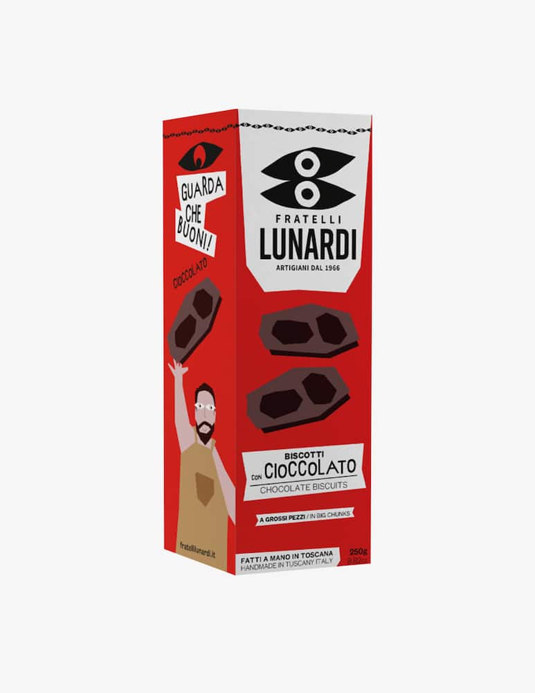 Fratelli Lunardi Box grande biscotti con cioccolato 250g - immagine 1 Fratelli Lunardi Box grande biscotti con cioccolato 250g - immagine 1