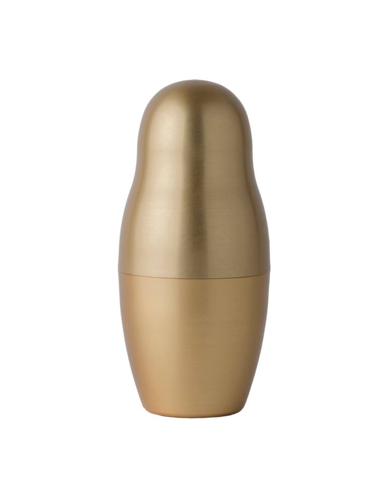 rinascente Knindustrie Matrioska Shaker Stone Gold - Oro