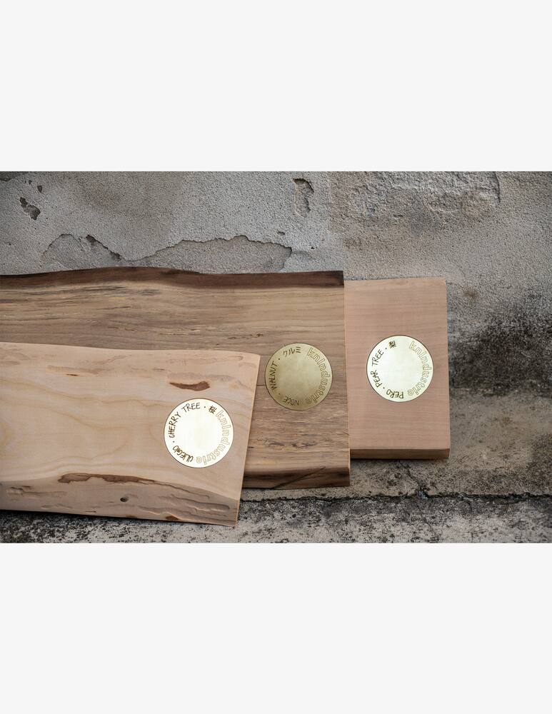 rinascente Knindustrie Materials Essenze Vassoio/Tagliere In Pero - Marrone