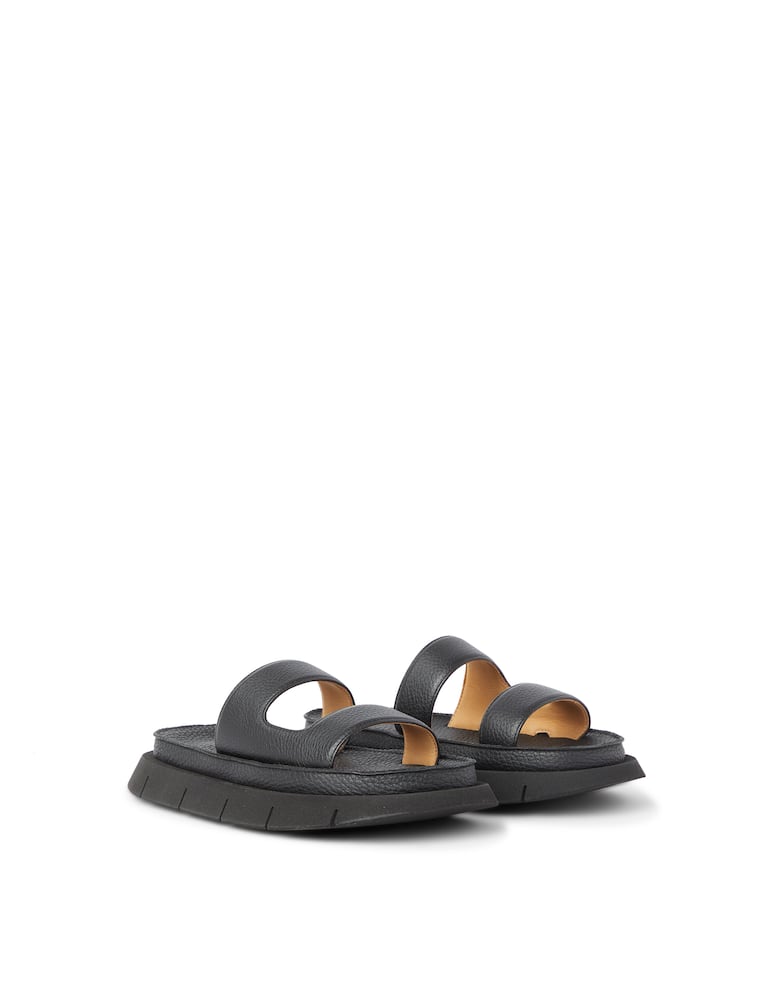 Marsèll Flat sandals with leather straps - black - picture 2 Marsèll Flat sandals with leather straps - black - picture 2