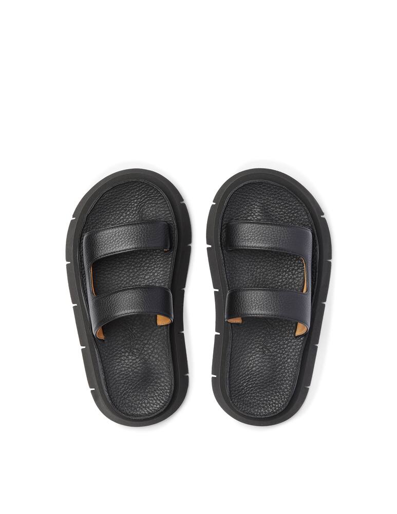 rinascente Marsèll Flat sandals with leather straps - black