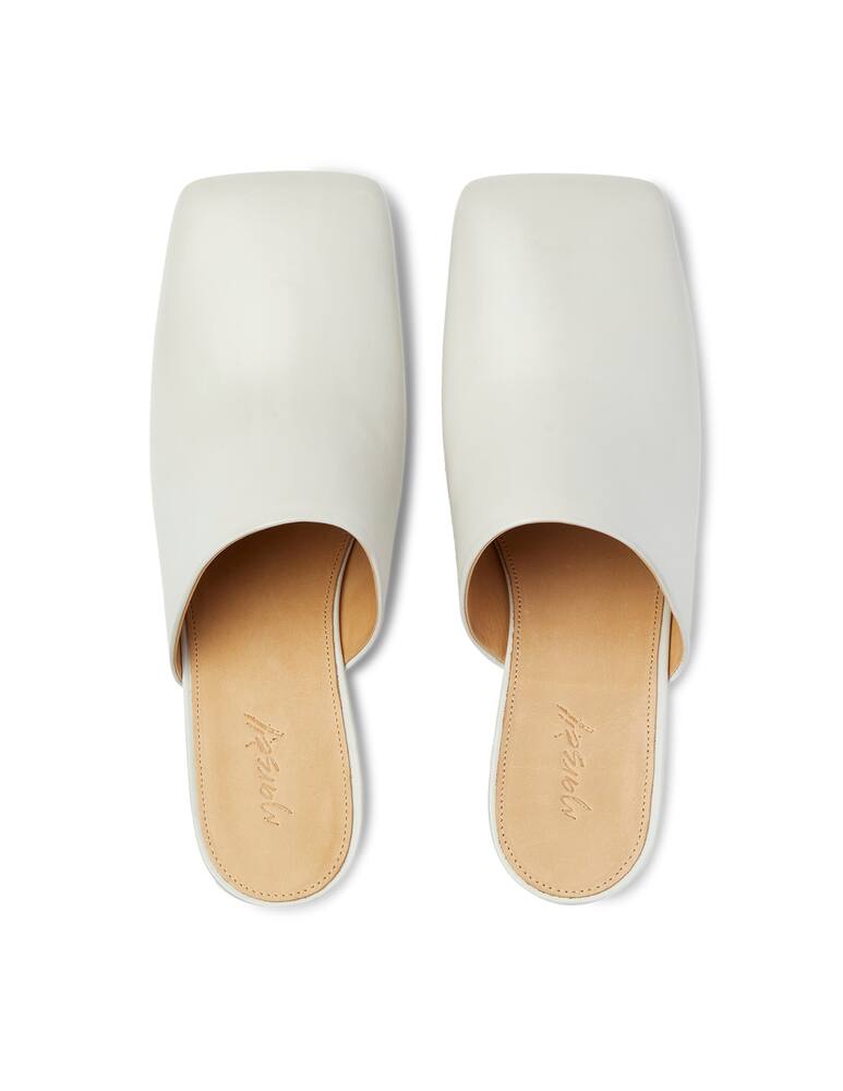 rinascente Marsèll Mule in pelle Pinnettina - grigio