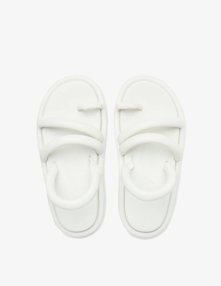 rinascente Marsèll Flat sandals with leather straps - white
