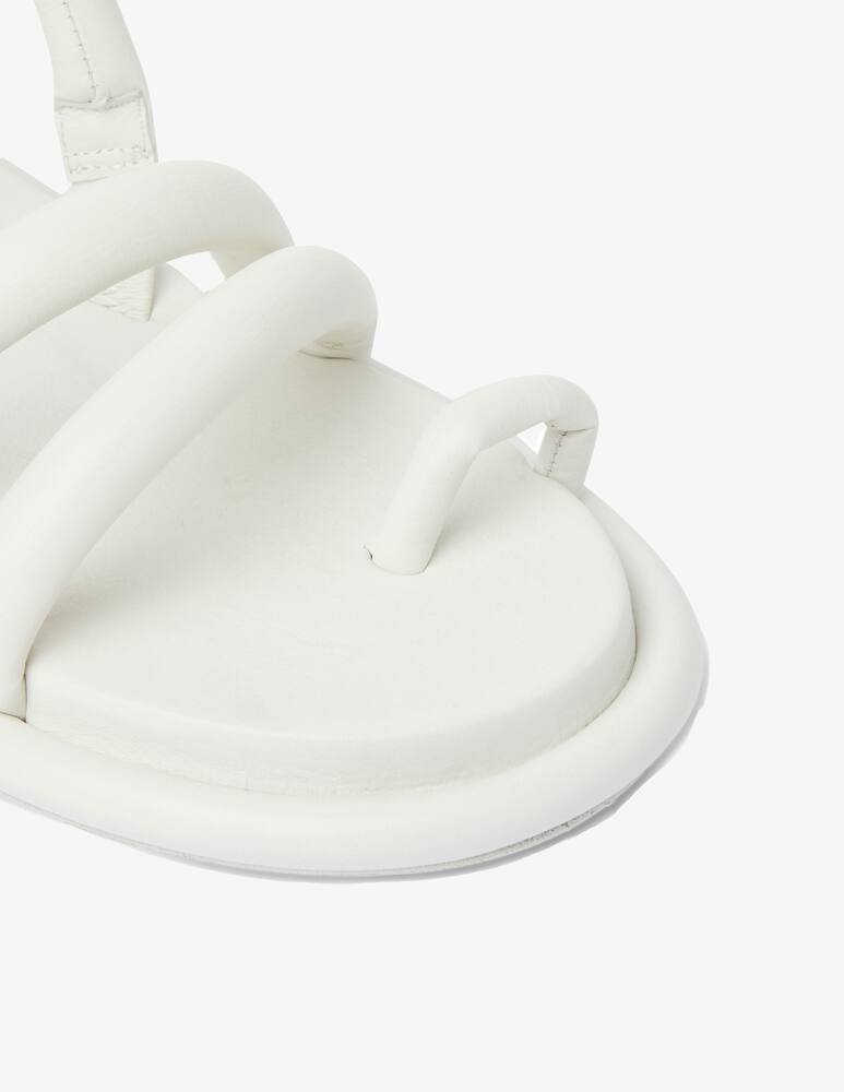 rinascente Marsèll Flat sandals with leather straps - white