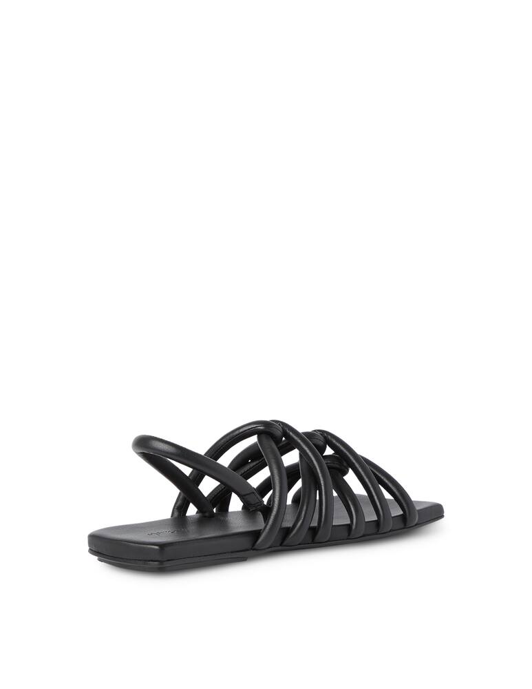 rinascente Marsèll Sandali bassi in pelle intrecciati - nero