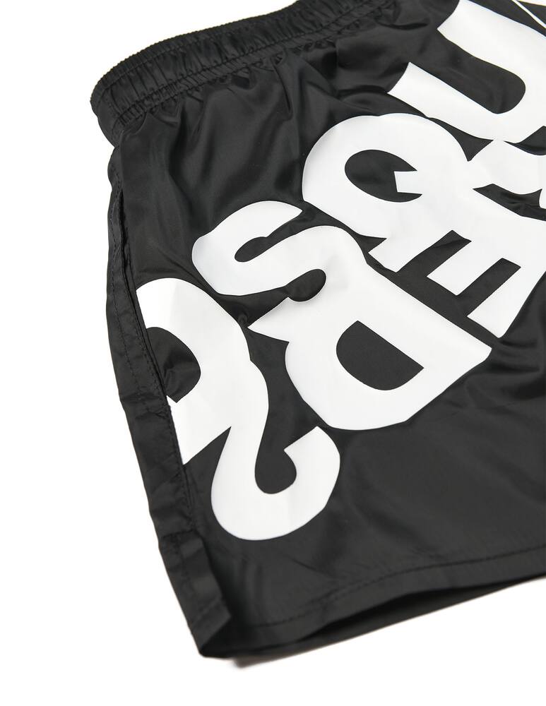 rinascente Dsquared2 Mirrored logo swim shorts