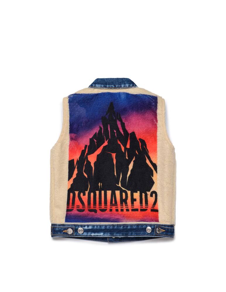 rinascente Dsquared2 Sleeveless denim jacket