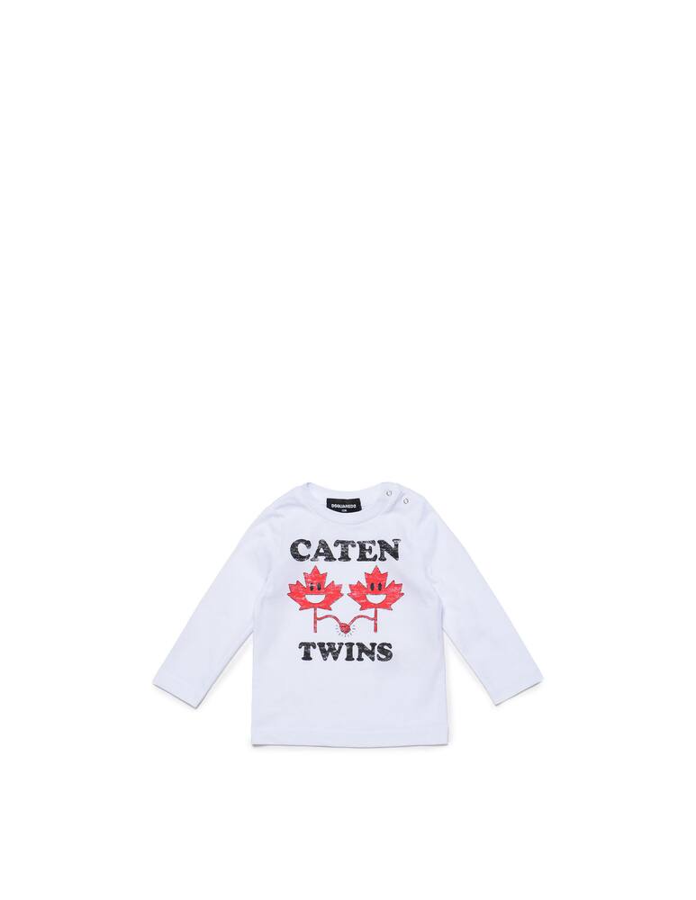 rinascente Dsquared2 Caten twins longsleeves t-shirt