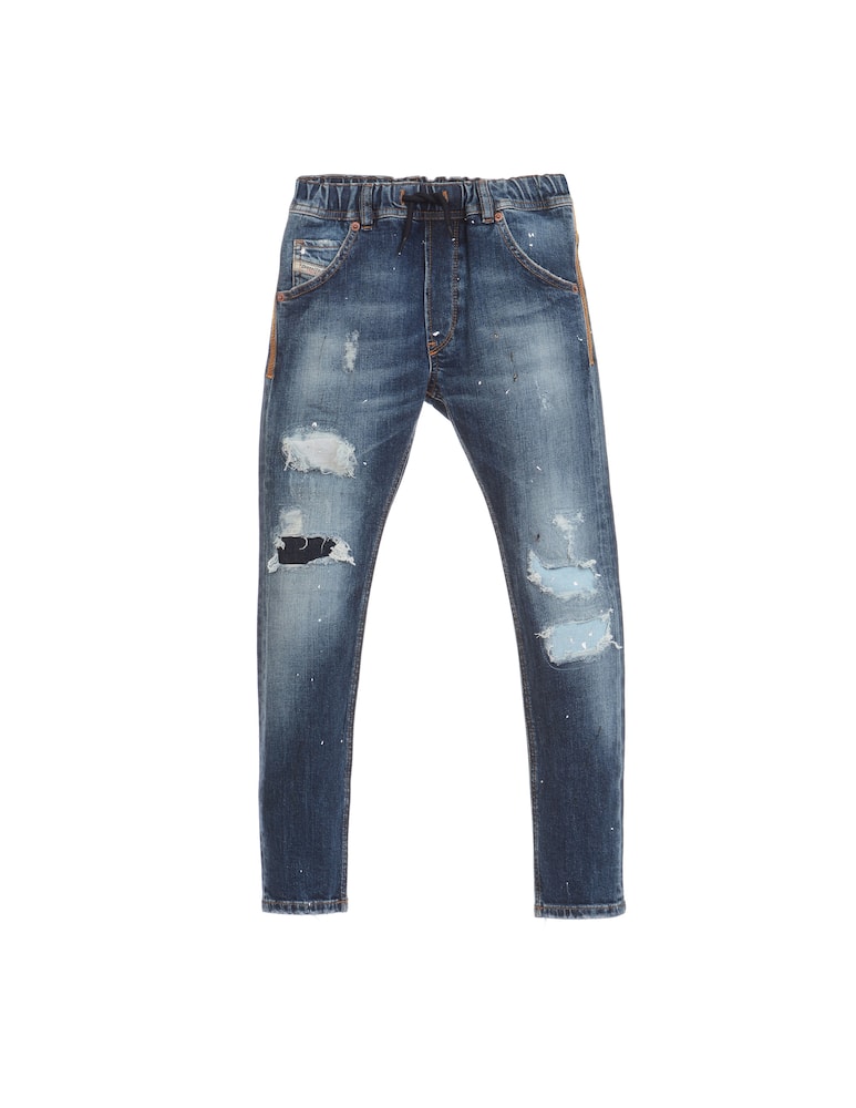 rinascente Diesel Krooley jeans with colored spots