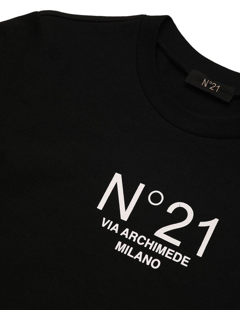 rinascente N°21 Cotton t-shirt with logo