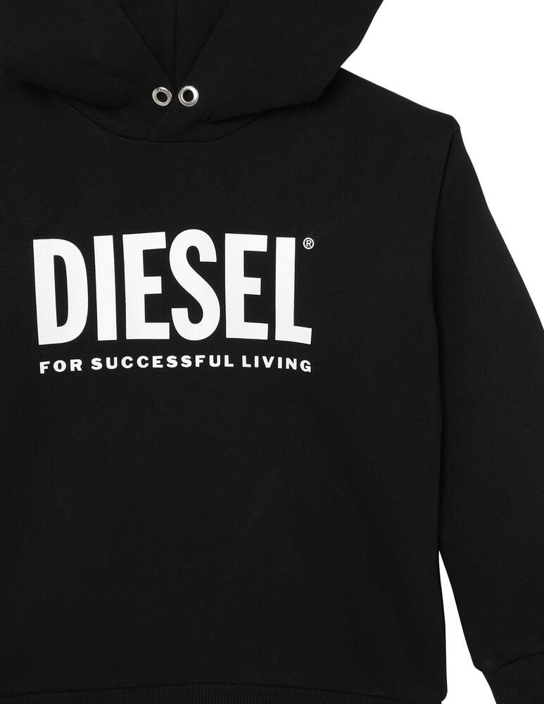Diesel Felpa con cappuccio e logo - immagine 2 Diesel Felpa con cappuccio e logo - immagine 2