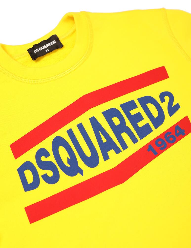 rinascente Dsquared2 Felpa girocollo con logo