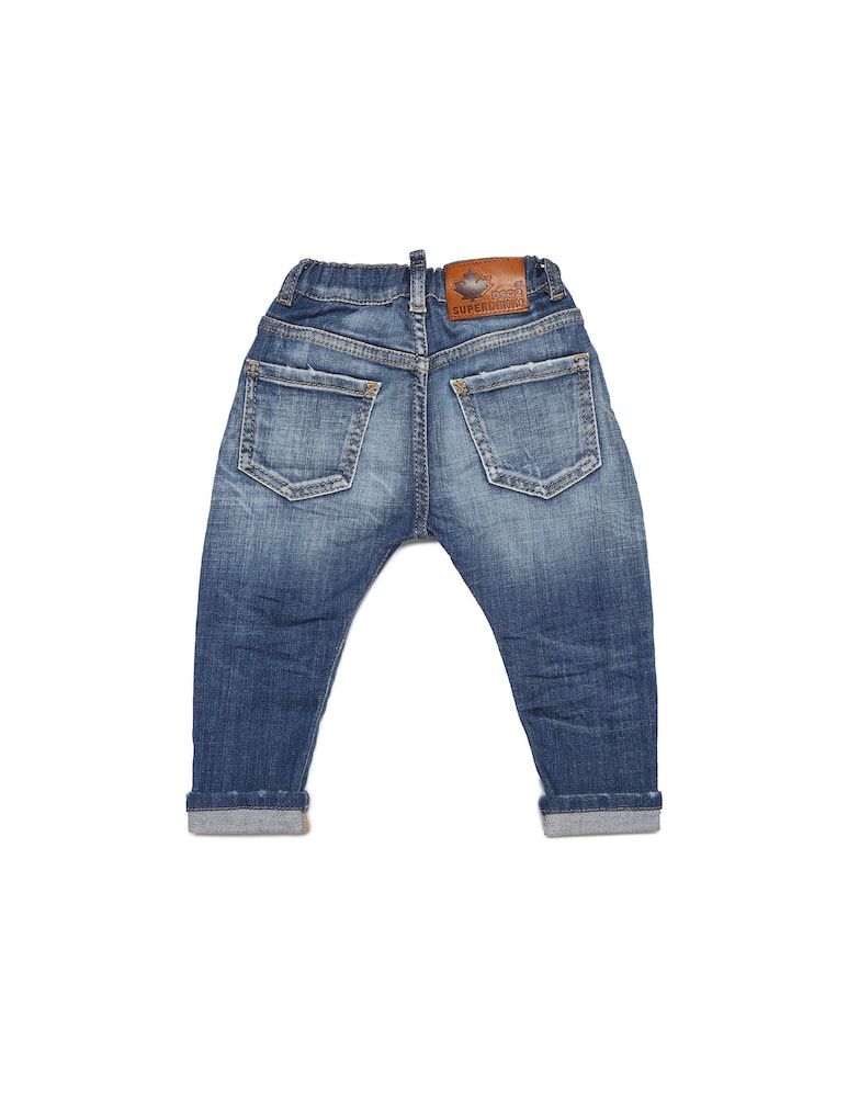 rinascente Dsquared2 Baby jeans - lavaggio chiaro con abrasioni