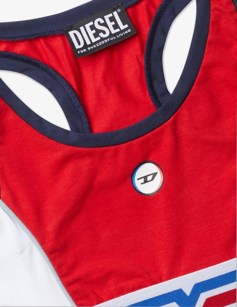 rinascente Diesel Maglietta manica corta tolor - Rosso
