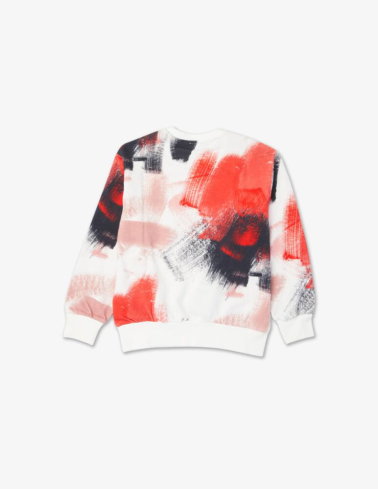 rinascente Diesel Felpa girocollo screwrush over - Bianco