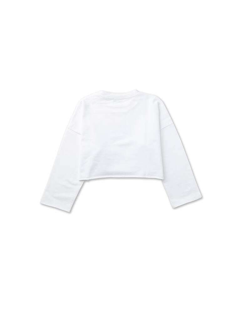 rinascente N°21 Logo sweatshirt - Bianco