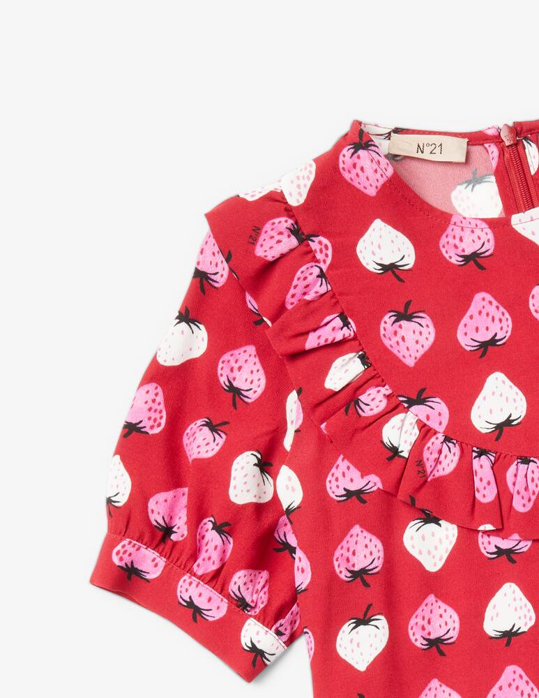 rinascente N°21 Abitino manica corta - Rosso