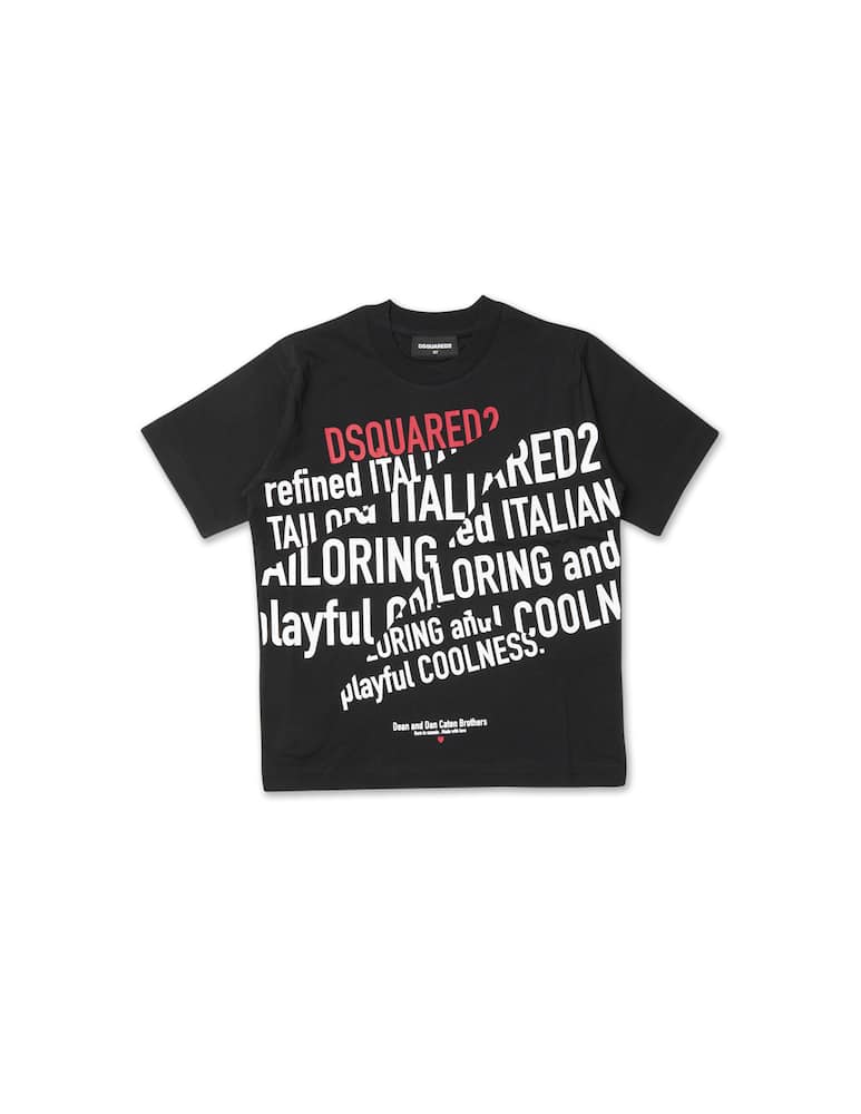 Dsquared2 Maglietta slouch fit - Nero - immagine 1 Dsquared2 Maglietta slouch fit - Nero - immagine 1