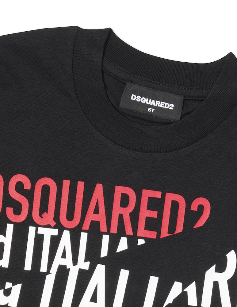 Dsquared2 Maglietta slouch fit - Nero - immagine 2 Dsquared2 Maglietta slouch fit - Nero - immagine 2