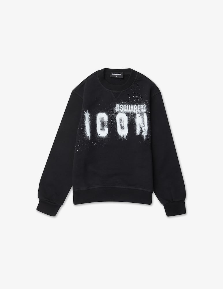 Dsquared2 Relax icon sweatshirt - Nero - picture 1 Dsquared2 Relax icon sweatshirt - Nero - picture 1