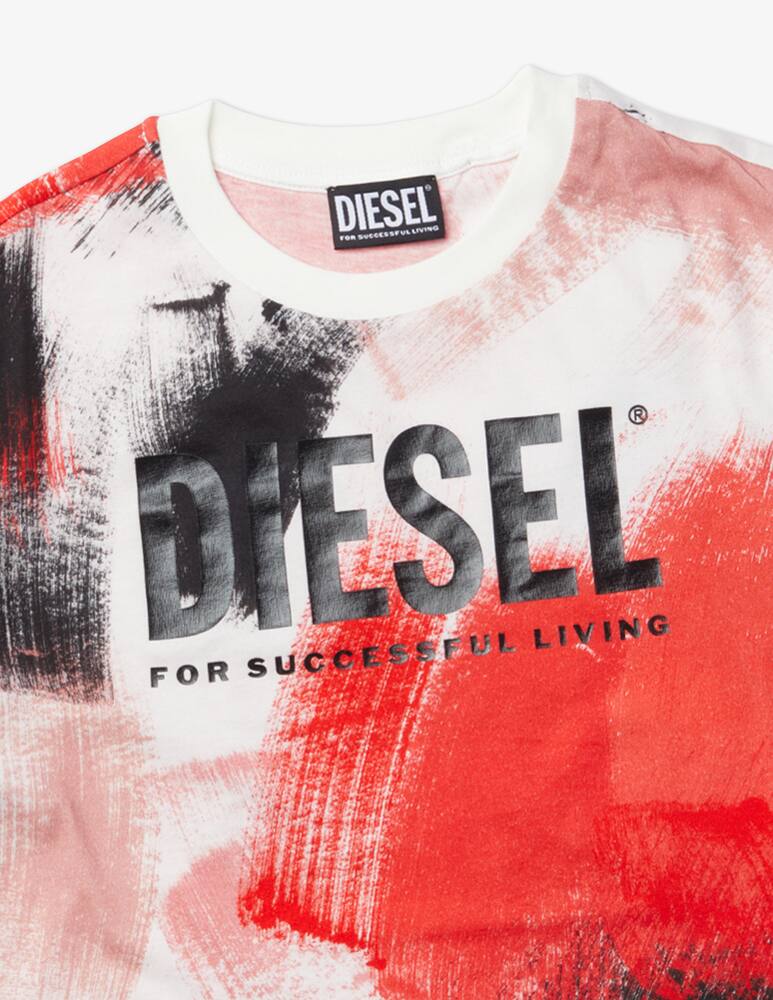 rinascente Diesel Tbrush over t-shirt - Bianco