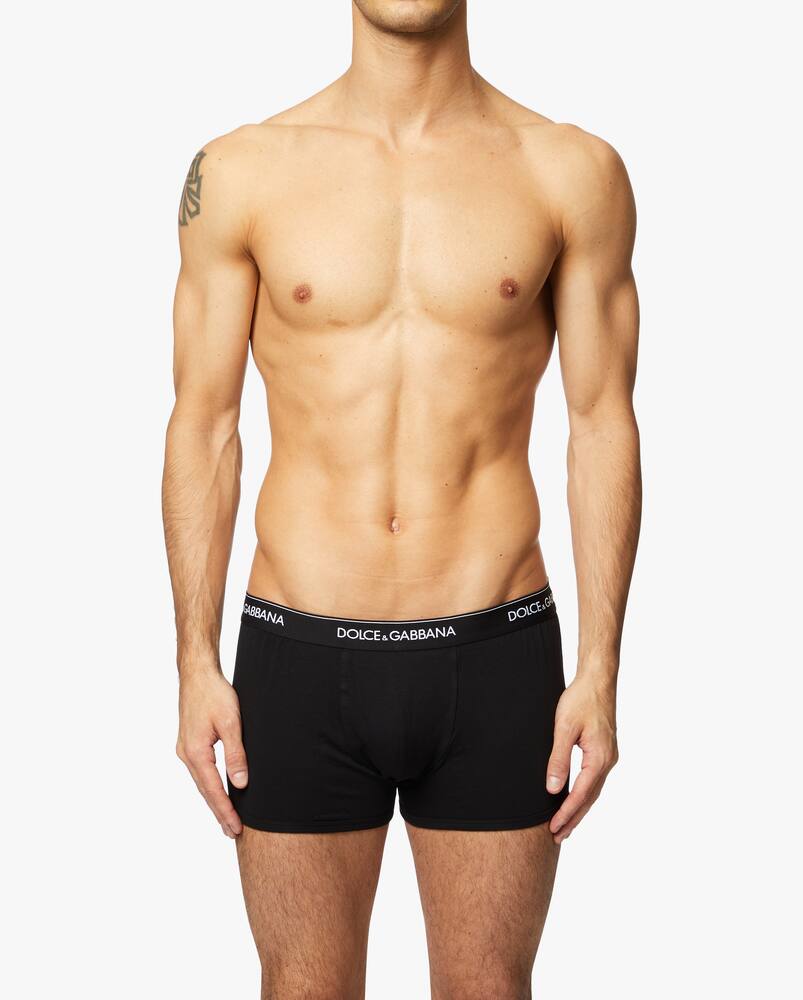 rinascente Dolce & Gabbana Set of 2 stretch cotton boxers 