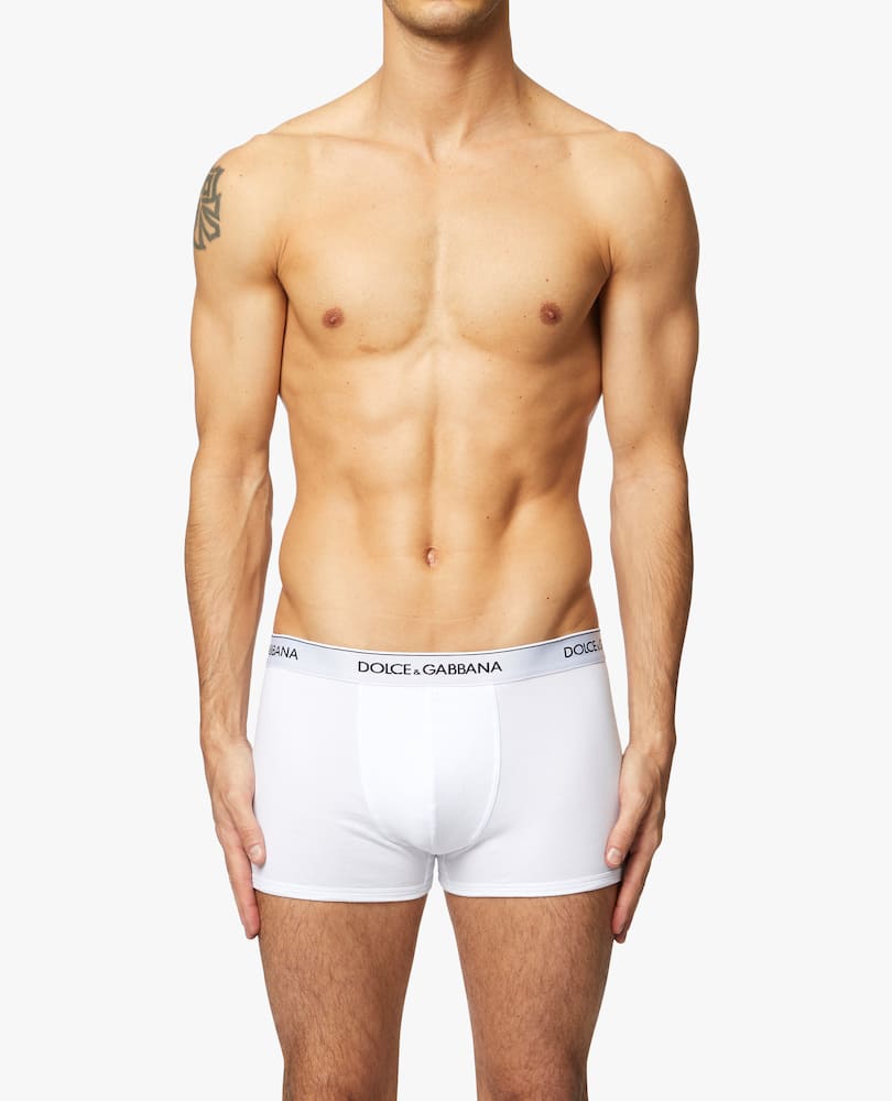 Dolce & Gabbana Set di 2 boxer in cotone stretch  - immagine 2