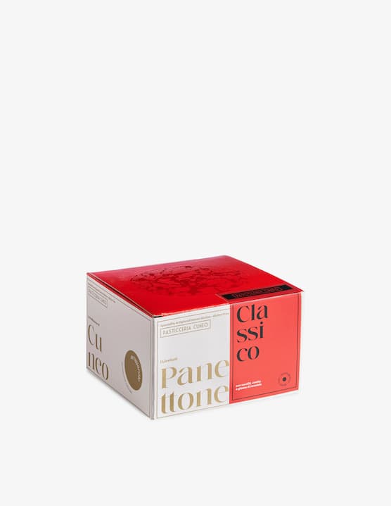 Pasticceria Cuneo - Panettone Tradizionale senza glutine e lattosio 800g - €25,90