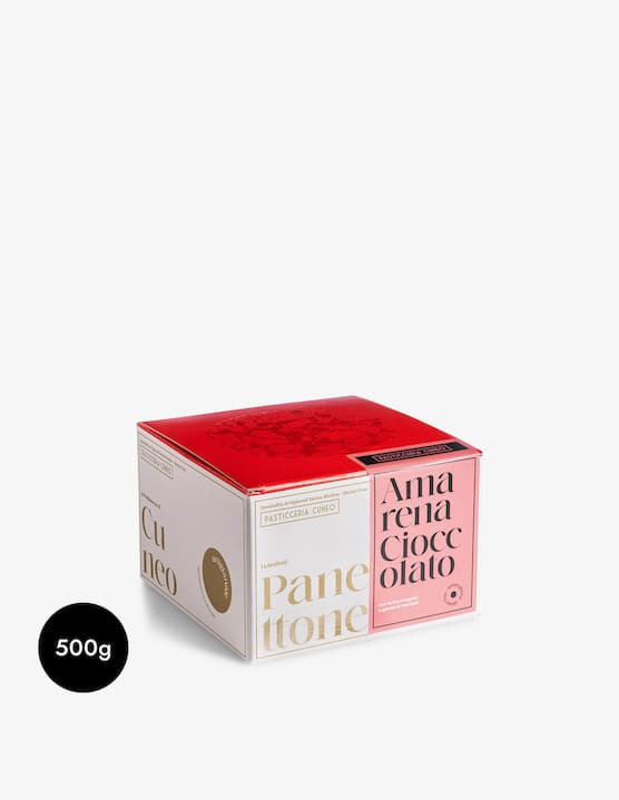 Pasticceria Cuneo - Panettone Integrale Amarene Ciocc Senza Glutine 500g - €28,90