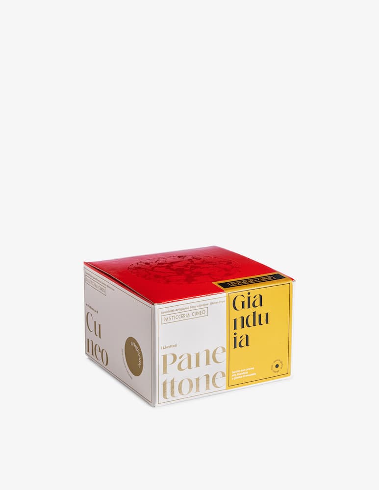 Pasticceria Cuneo Panettone Farcito al Gianduia Senza Glutine 600g - immagine 1 Pasticceria Cuneo Panettone Farcito al Gianduia Senza Glutine 600g - immagine 1