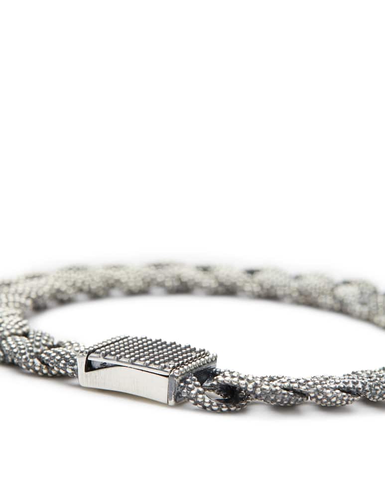 rinascente NOVE25 Small dotted curb bracelet