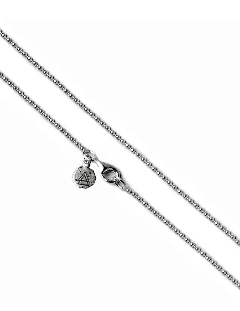 rinascente NOVE25 Collana pendente tondo puntinato onice s150 l70