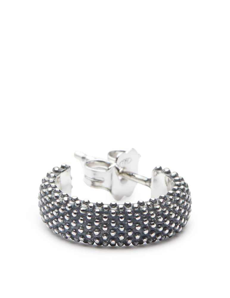 NOVE25 Dotted small hoop single earring - picture 3