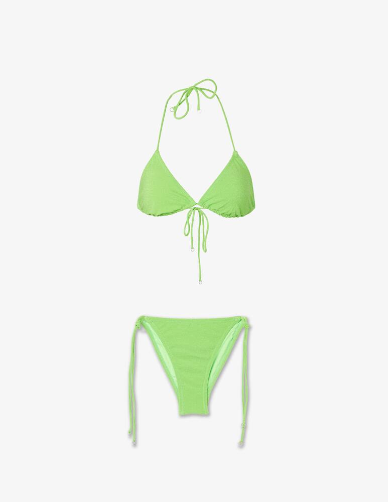 rinascente F**K Triangle swimsuit with adjustable bottom