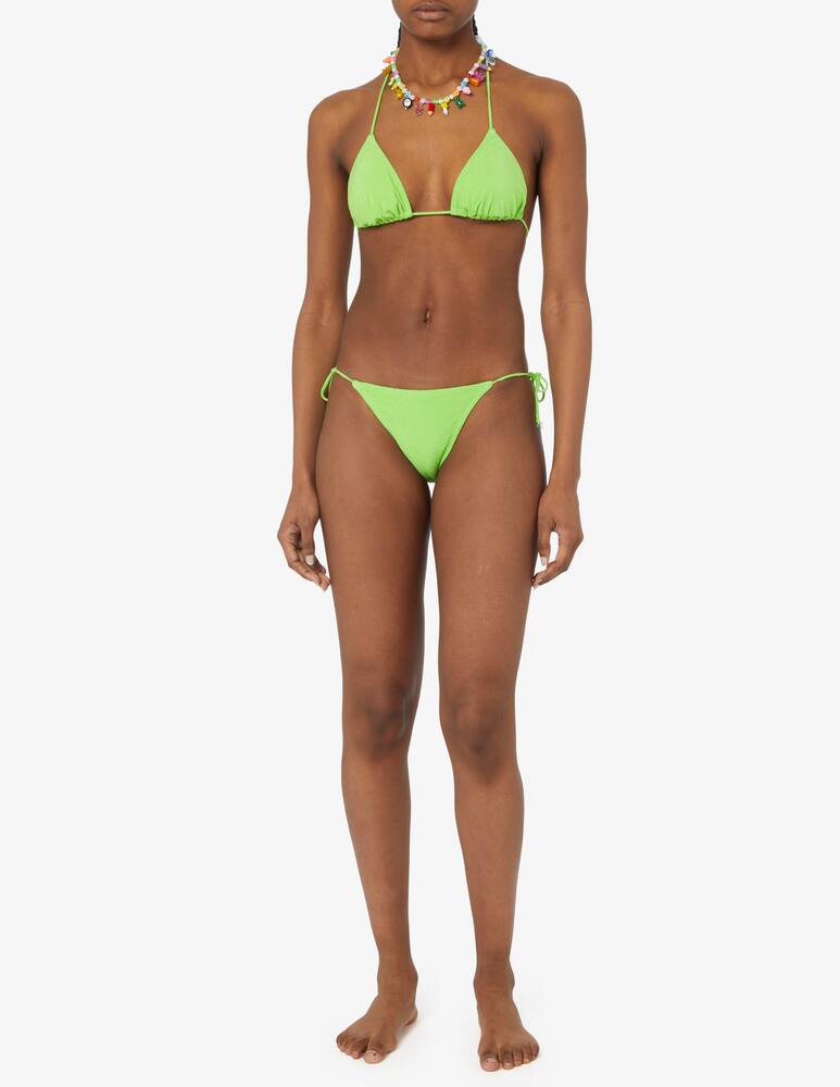 rinascente F**K Triangle swimsuit with adjustable bottom