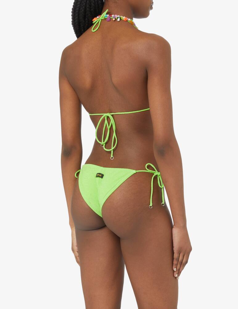 rinascente F**K Triangle swimsuit with adjustable bottom