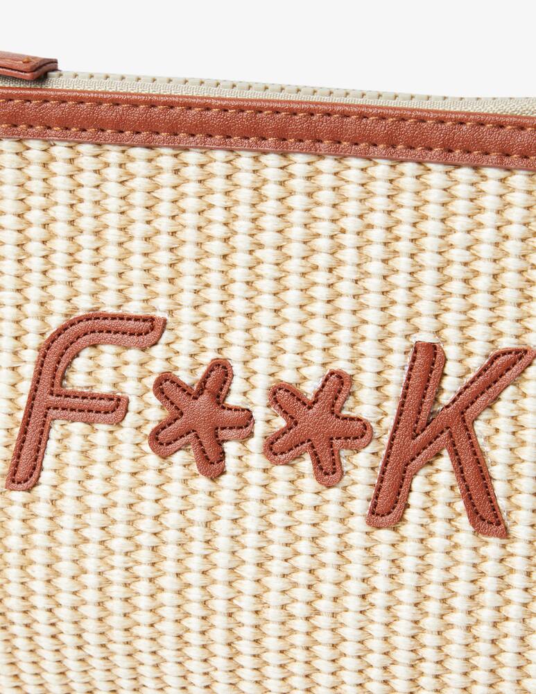 rinascente F**K Pochette rafia