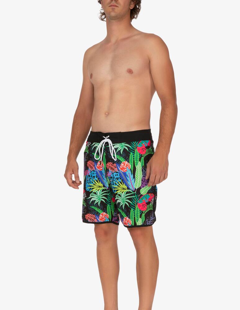 rinascente F**K Print surf trunks