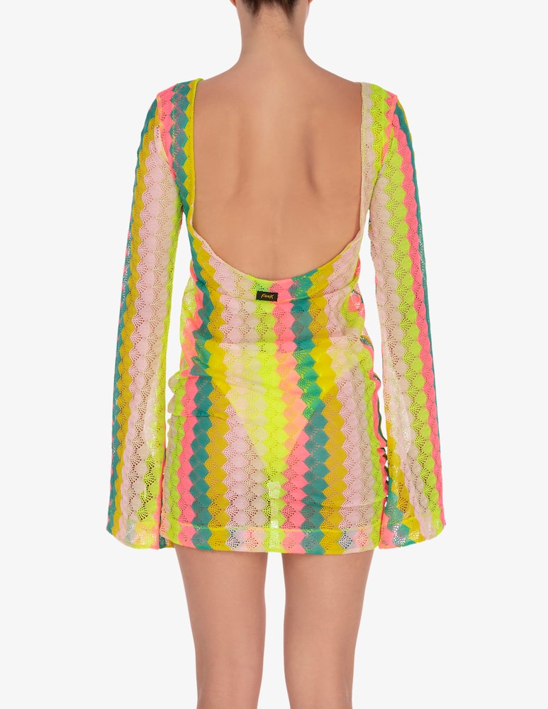 rinascente F**K Mini abito fluo