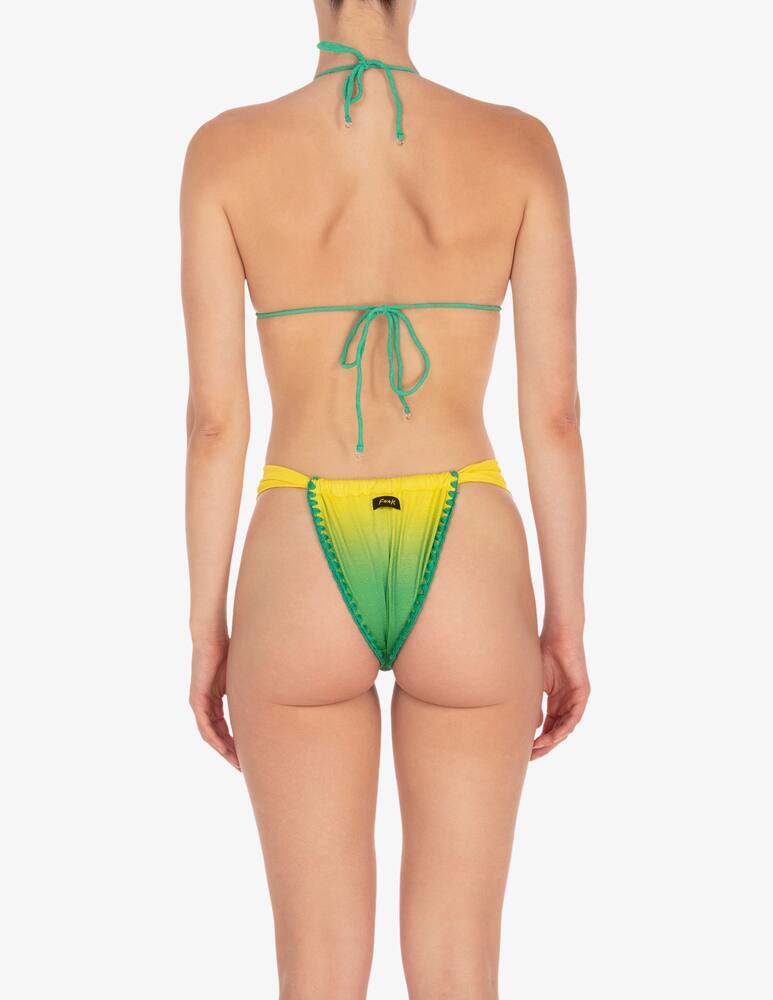 rinascente F**K Triangle bikini set 