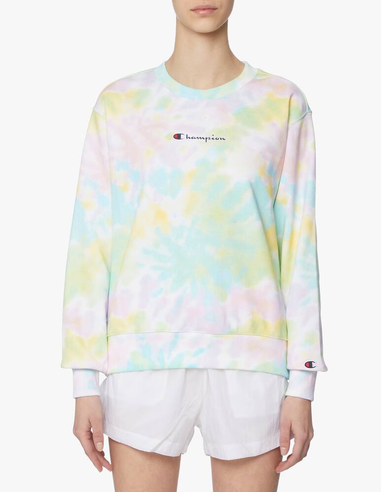 rinascente Champion Felpa girocollo tie dye