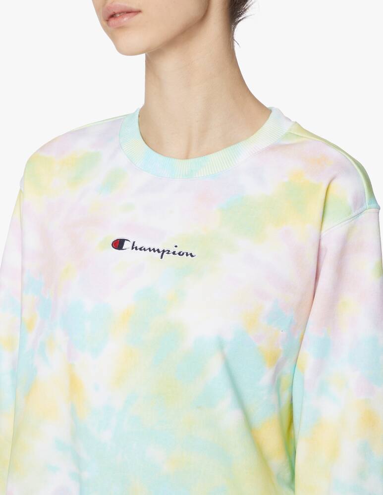 rinascente Champion Felpa girocollo tie dye