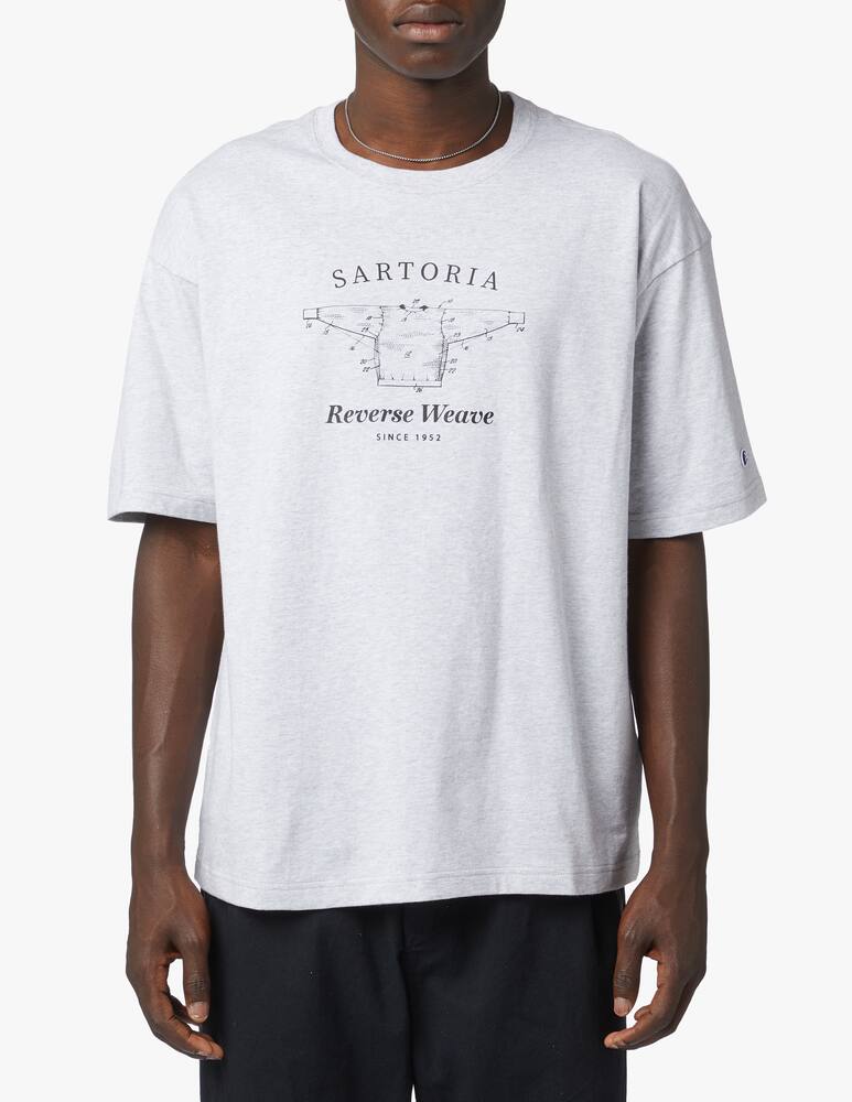Champion Reverse Weave Cotton graphic t-shirt - picture 4