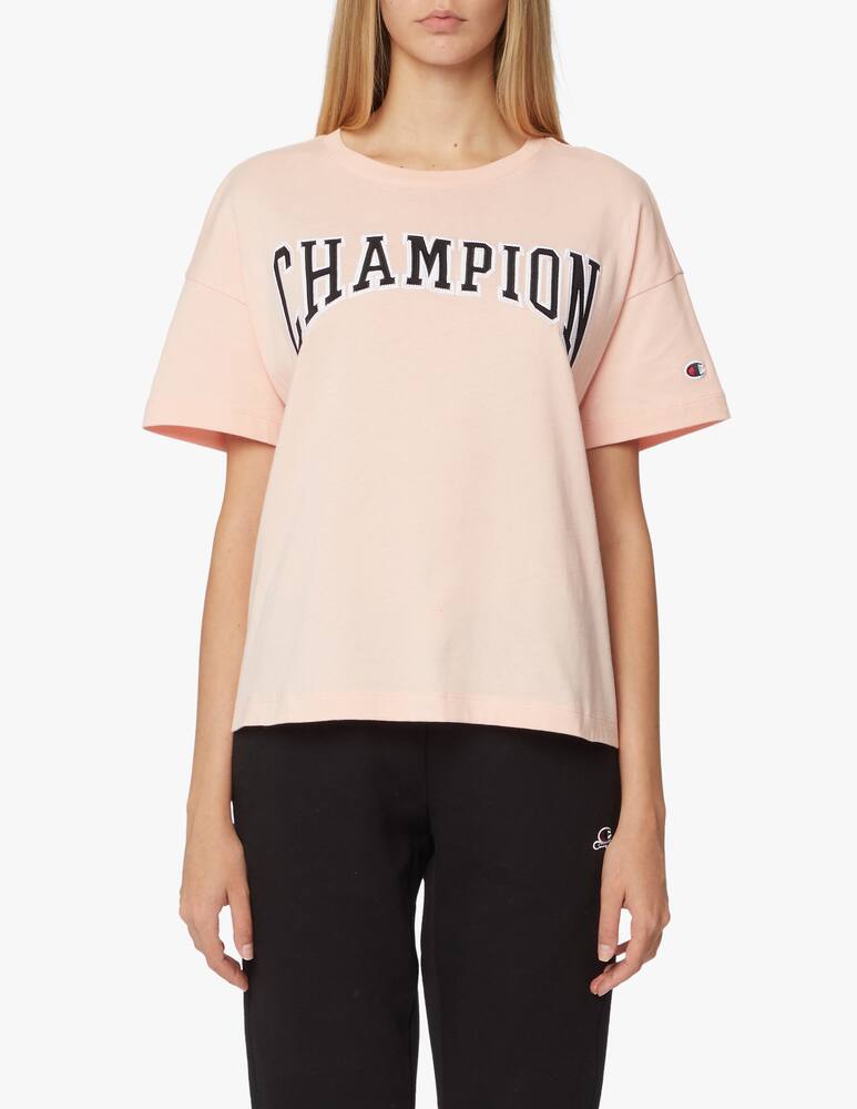rinascente Champion T-shirt girocollo in cotone 