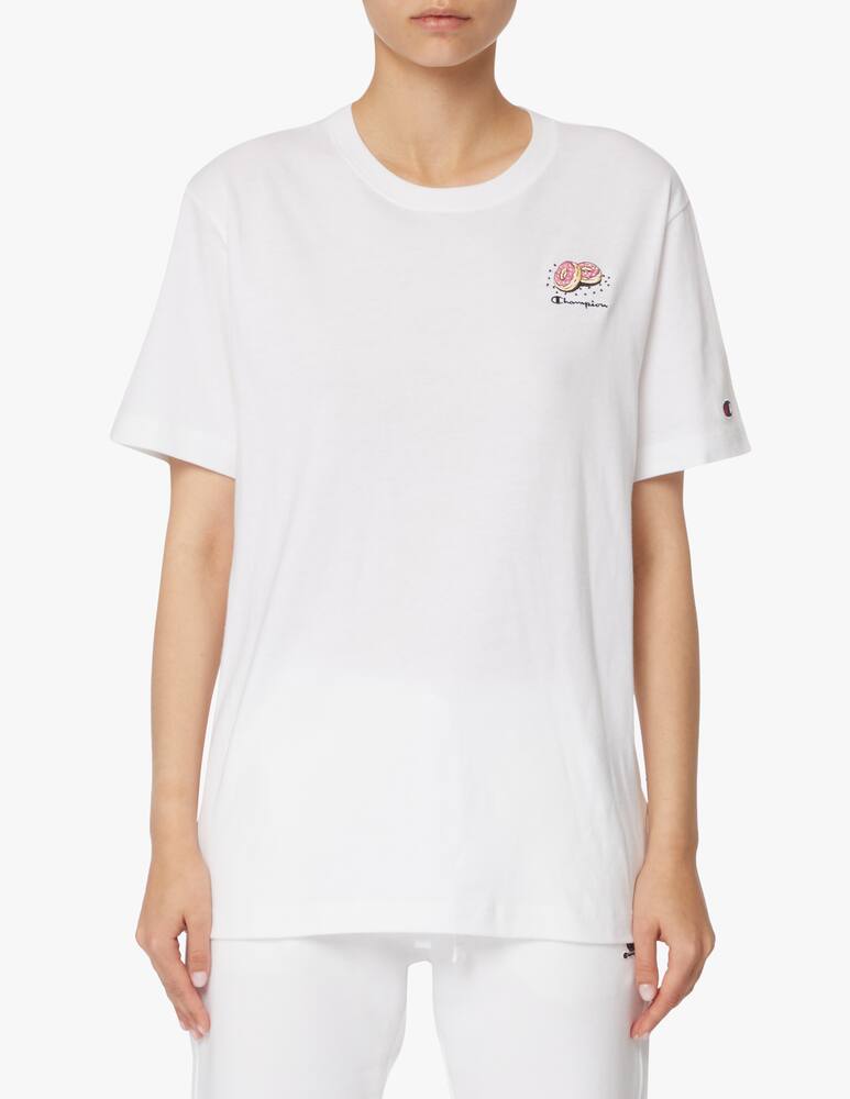 rinascente Champion T-shirt girocollo in cotone 